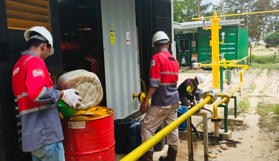 Pekerjaan Sewa PLTMG 500 KW Tanalia UP3 Kaltara PT PLN (Persero)